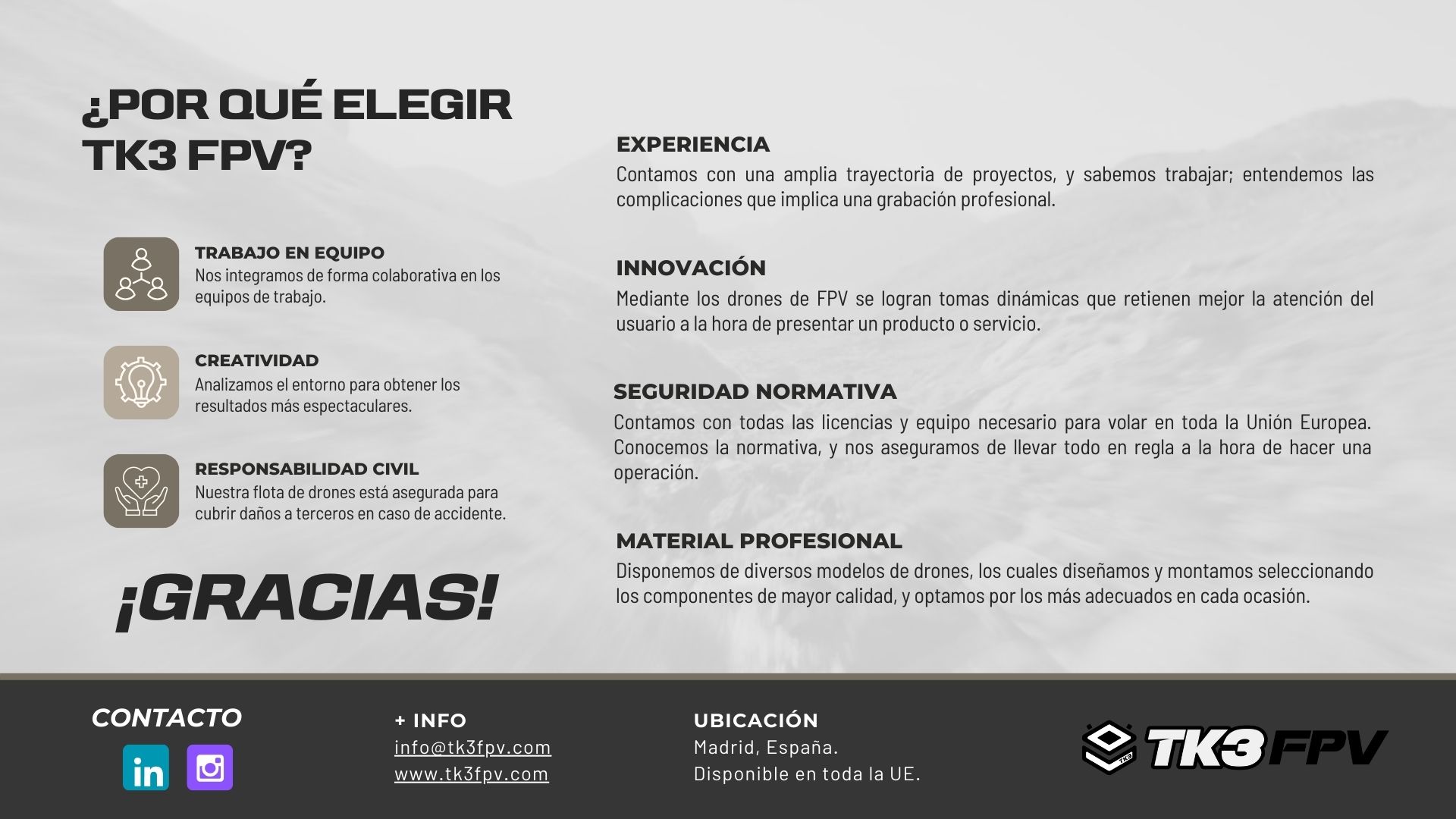 ¿Por qué elegir TK3 FPV_WEB